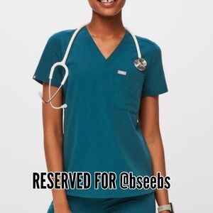 Reserved for @bseebs Pacific Blue Catarina One pocket top